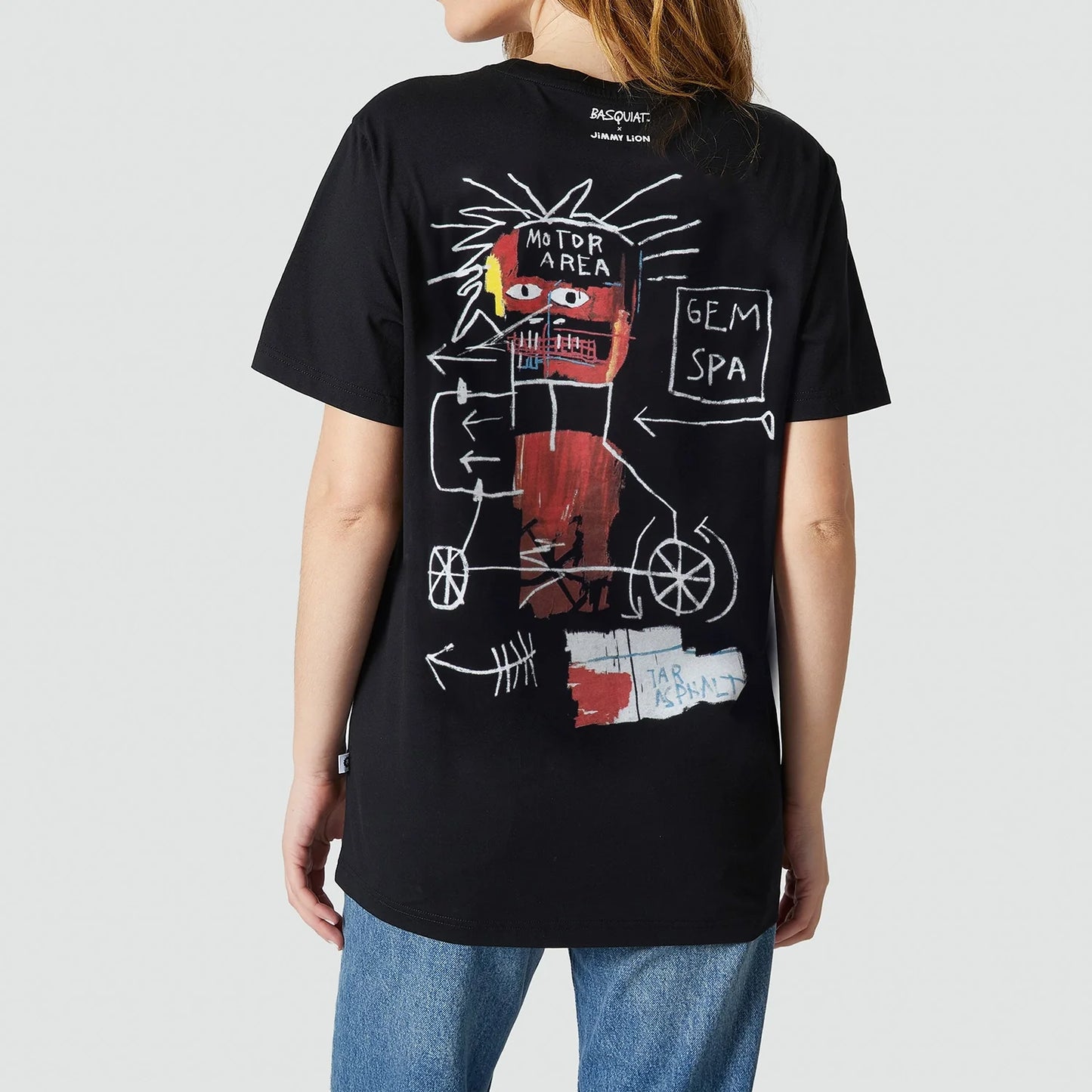 Basquiat Gem Spa Tee - Black