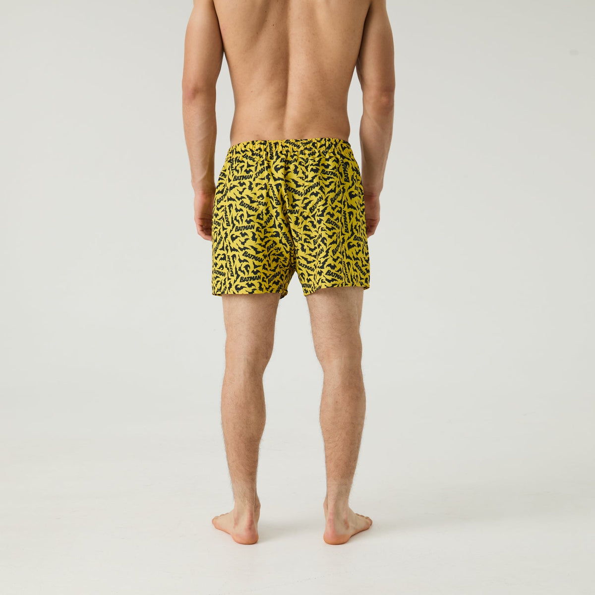Batman Bats Boxer Shorts - Yellow