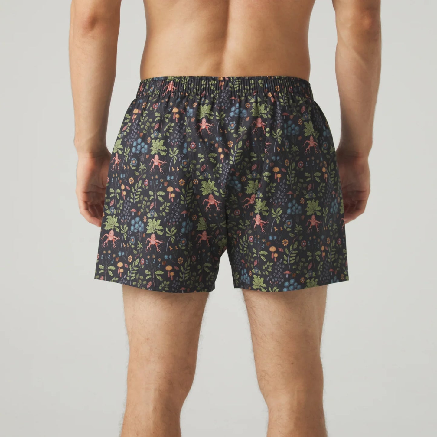 Harry Potter Herbology Boxer Shorts - Dark Gray