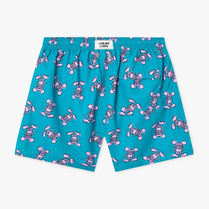 Keith Haring Andy Mouse Swim Shorts - Green