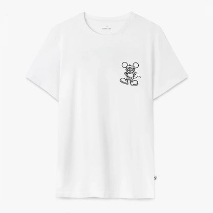 Keith Haring Andy Mouse Tee - White