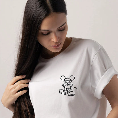 Keith Haring Andy Mouse Tee - White
