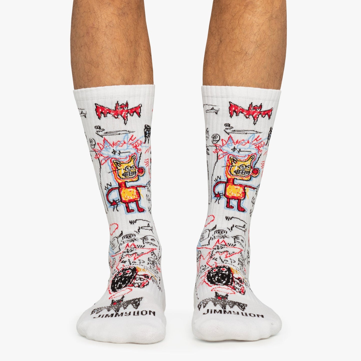 Athletic Basquiat Batman - White (1)