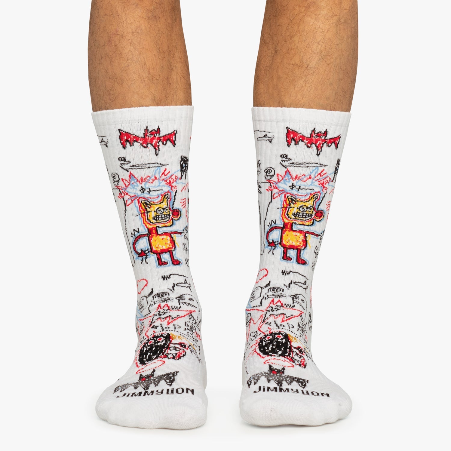 Athletic Basquiat Batman - White (1)