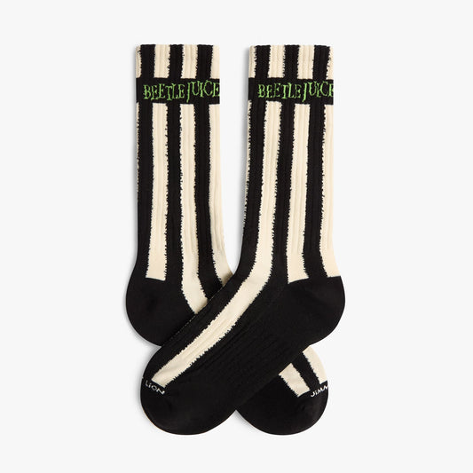 Athletic Beetlejuice Pinstripe - Black, Beige