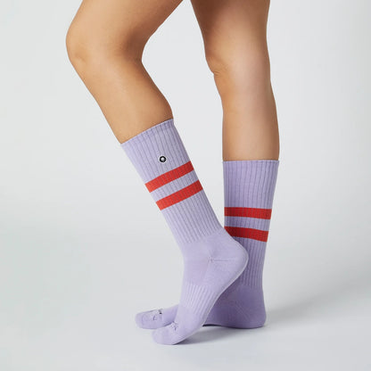 Athletic Essentials Stripes - Lilac