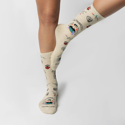 Athletic Frida Viva Mexico - Beige (2)