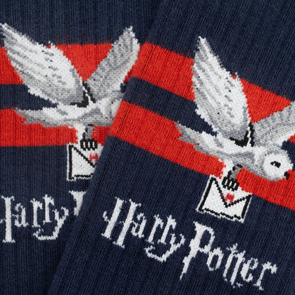 Athletic Harry Potter Hedwig Socks - Dark Blue