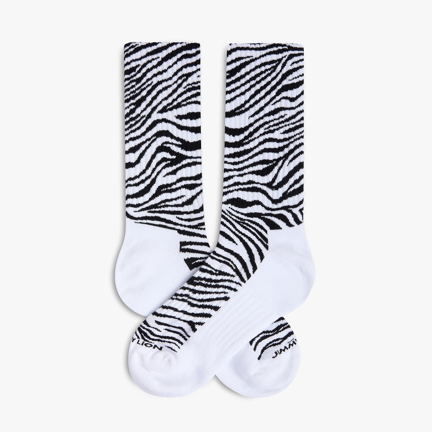 Athletic Zebra Print - White