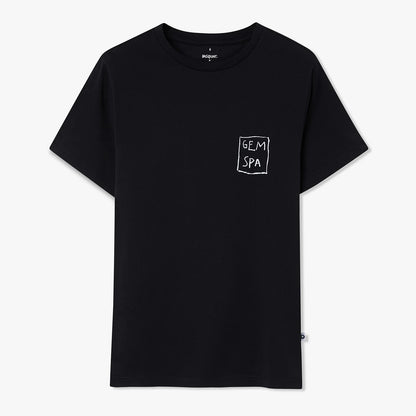 Basquiat Gem Spa Tee - Black