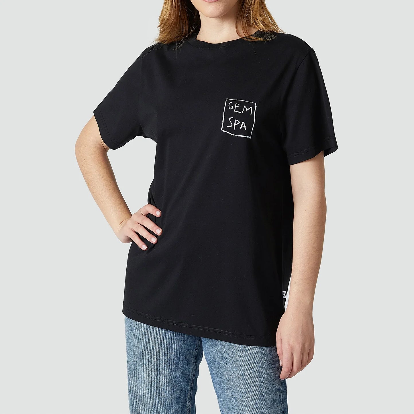 Basquiat Gem Spa Tee - Black