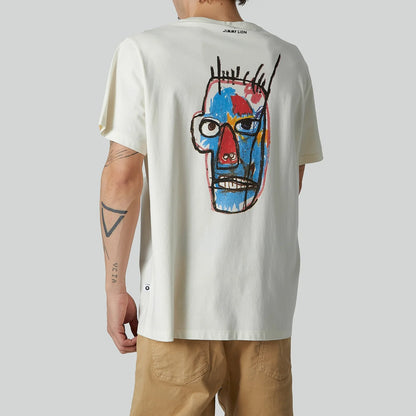 Basquiat Heads 1982 Tee - Beige