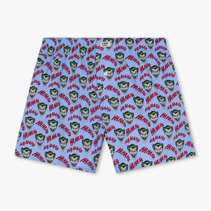 Batman Joker Boxer Shorts - Light Blue