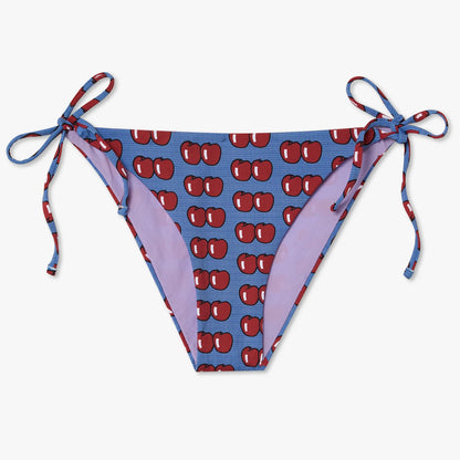 Roy Lichtenstein Two Apples Bikini Bottom - Blue