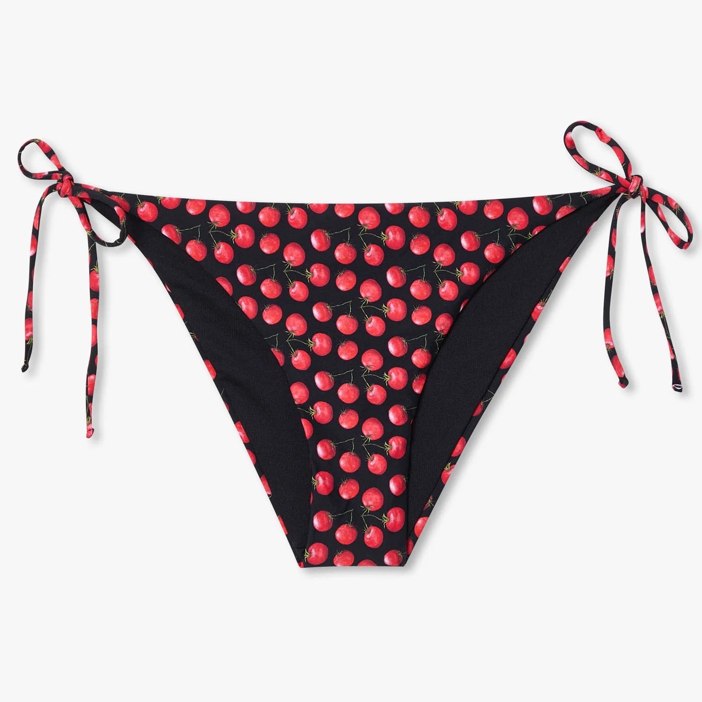Tomatoes Bikini Bottom - Black and Red