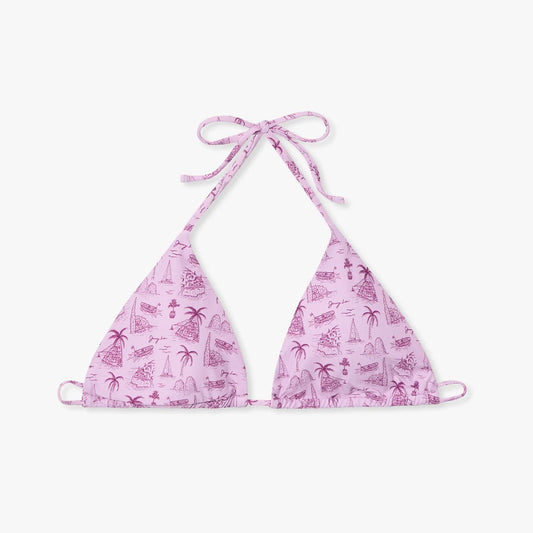 Island Bikini Top - Pink