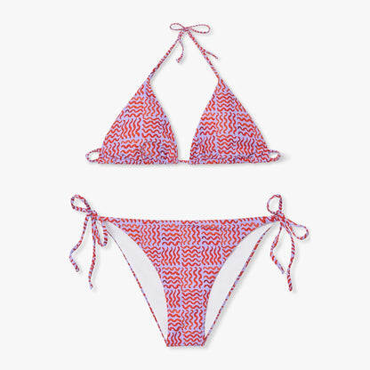 Waves Bikini Bottom - Violet