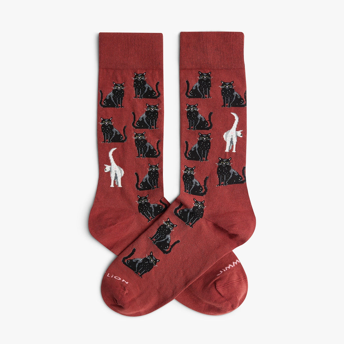 Black Cats - Terracotta Red