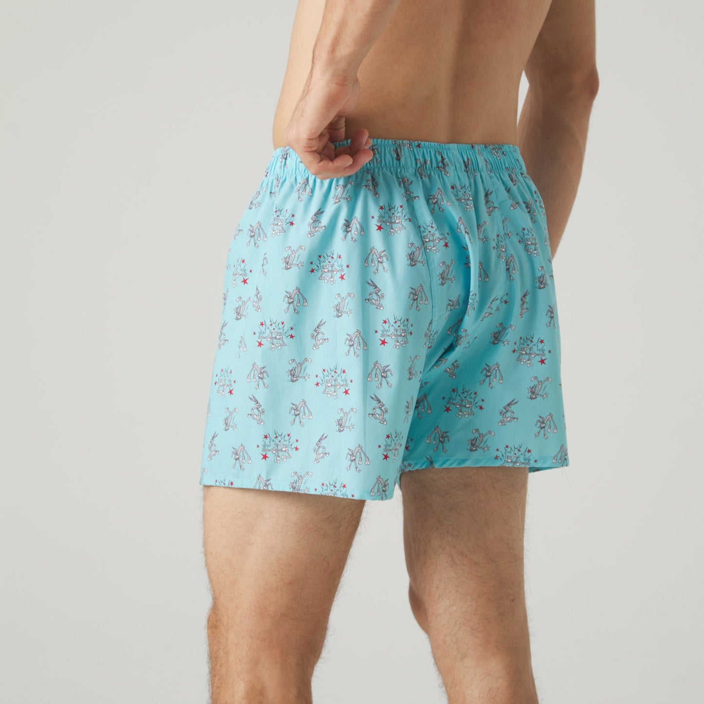 Bugs Bunny Boxer Shorts - Light Blue