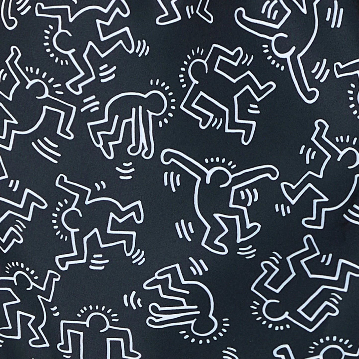 Keith Haring Dancers Swim Shorts - Black