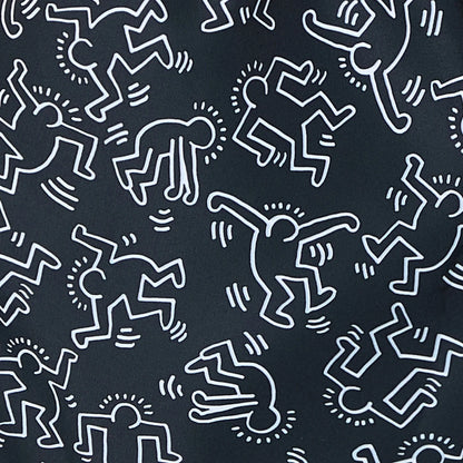 Keith Haring Dancers Swim Shorts - Black
