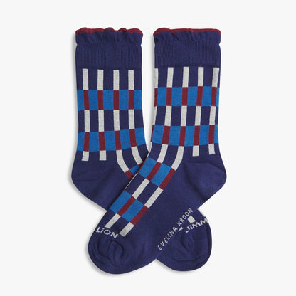 Evelina Kroon Blue Pattern -  Blue