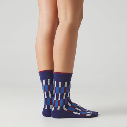 Evelina Kroon Blue Pattern -  Blue