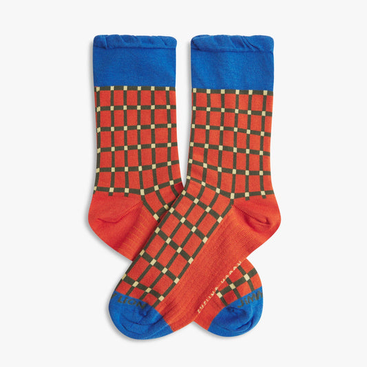 Evelina Kroon Orange Pattern - Orange Blue