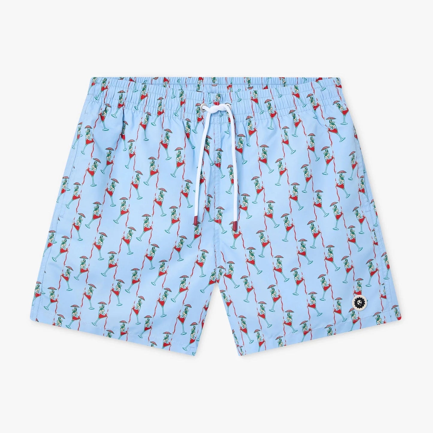 Happy Hour Swim Shorts - White
