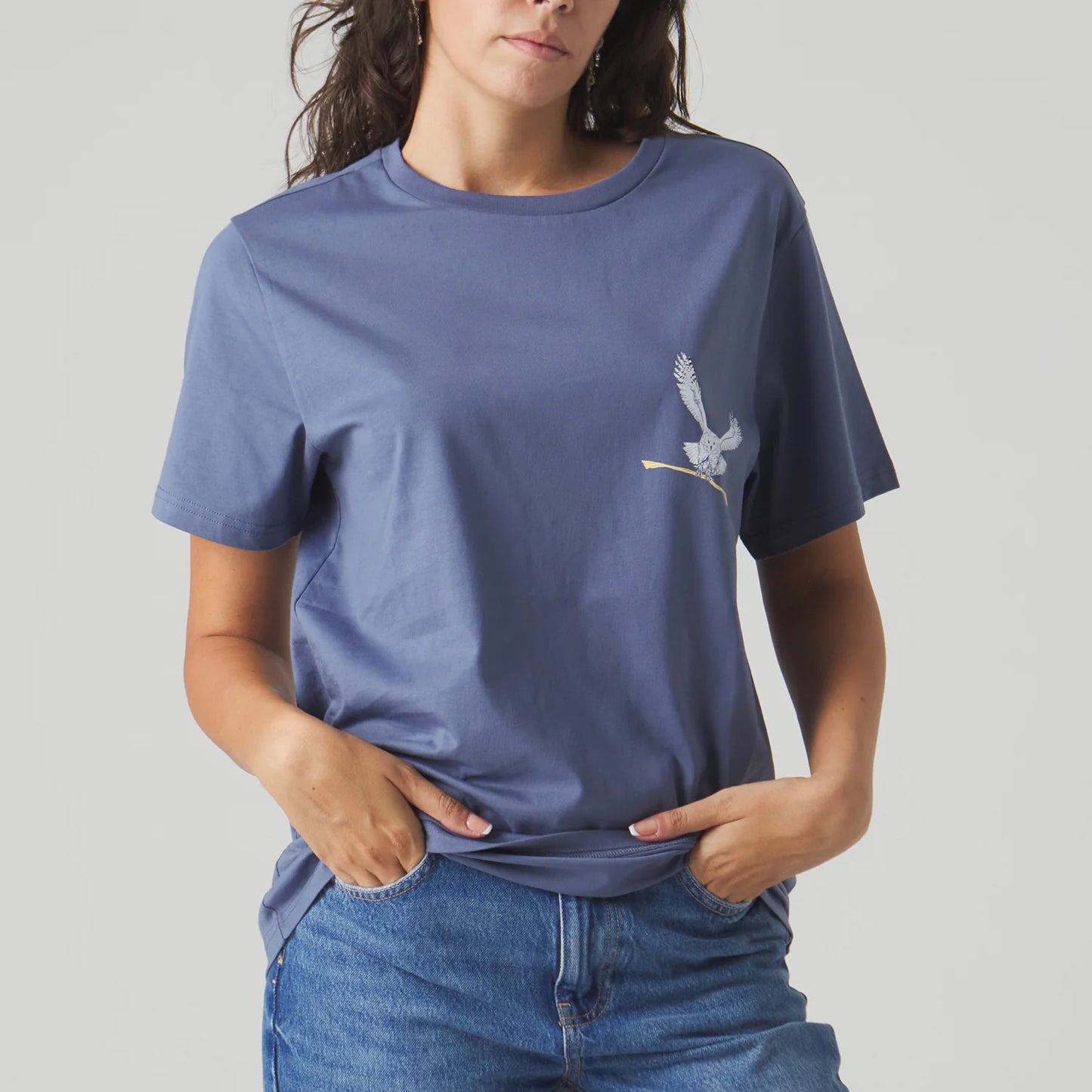 Harry Potter Hedwig Tee - Gray