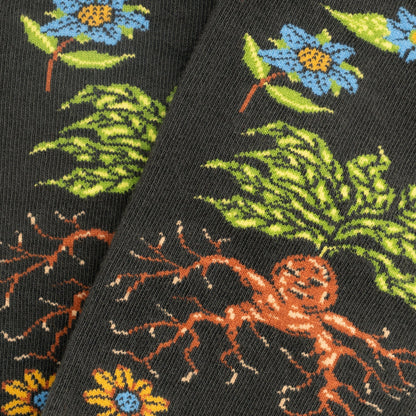 Harry Potter Herbology Socks - Dark Gray