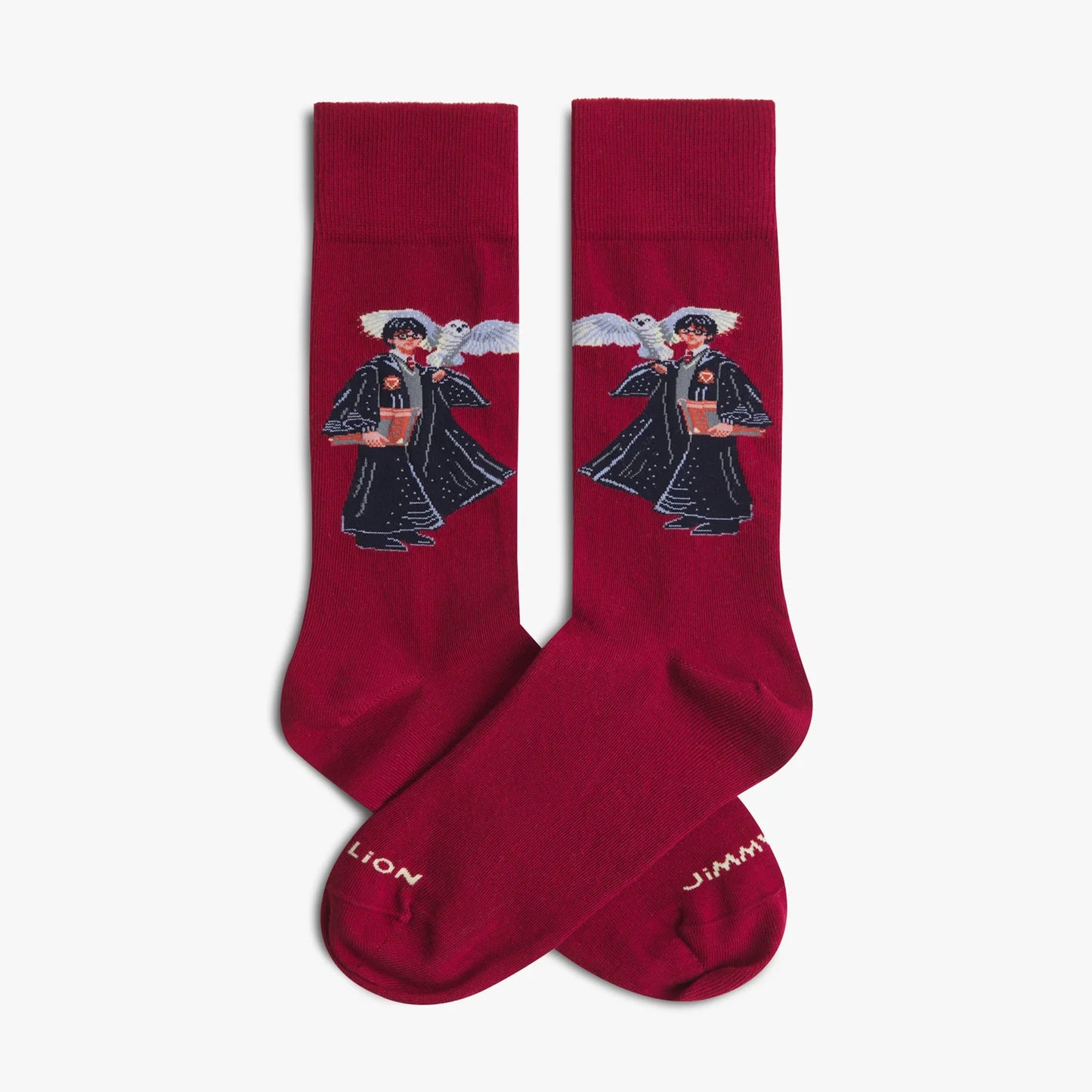 Harry Potter The Boy Who Lived Socks - Burgundy