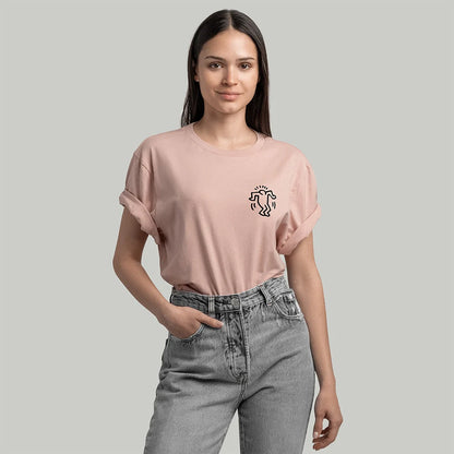 Keith Haring Heart Tee - Pink