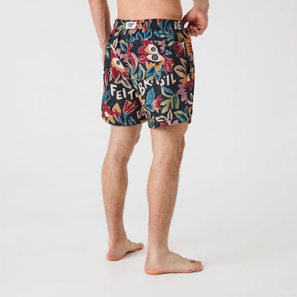 Joao Incerti Brasil Swim Shorts - Black