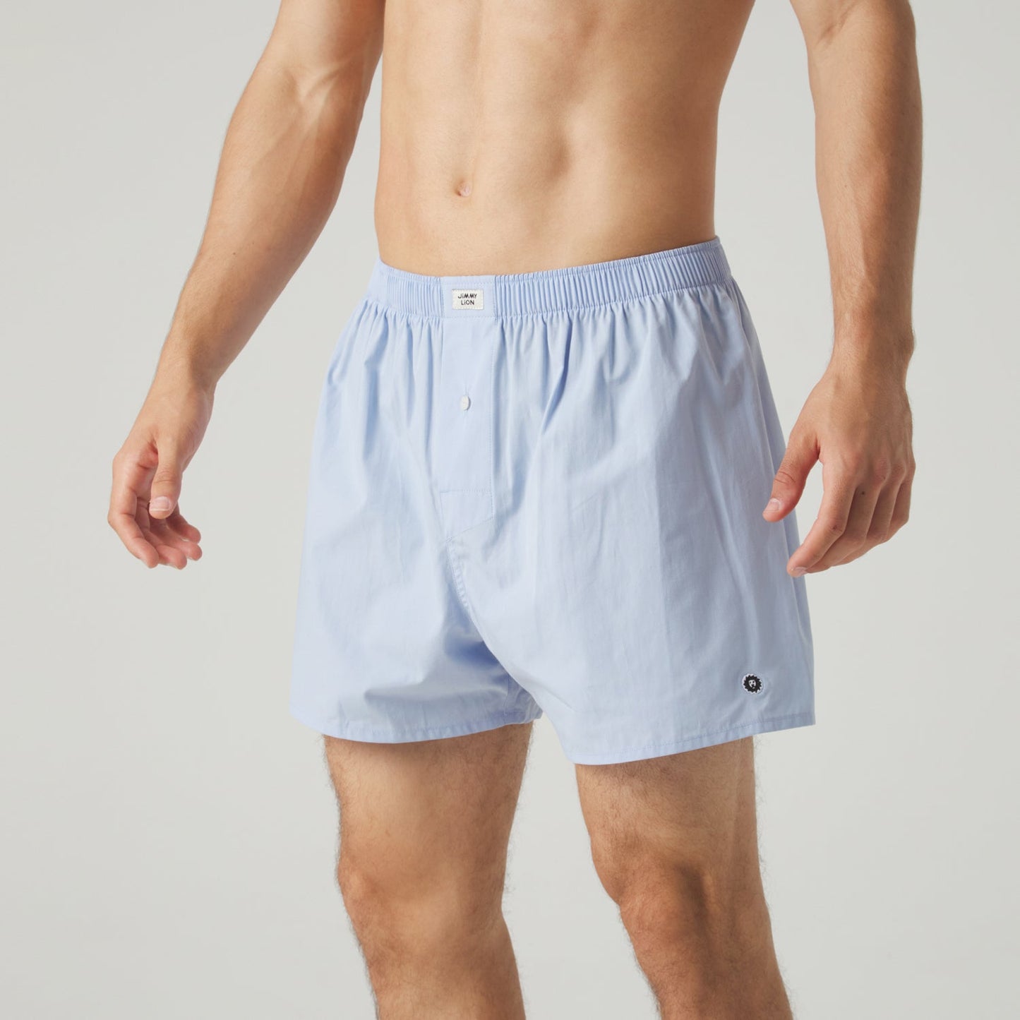 Lion Essentials Boxer Shorts - Light Blue