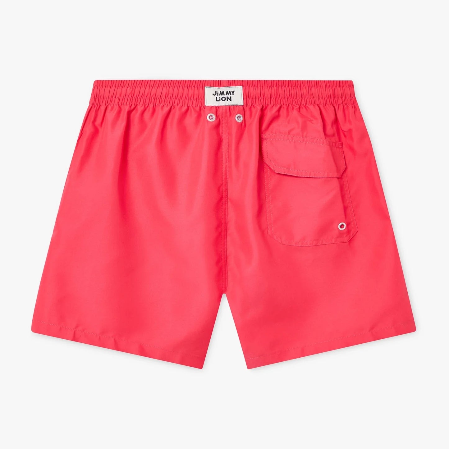 Lion Essentials Swim Shorts - Nectarine Red