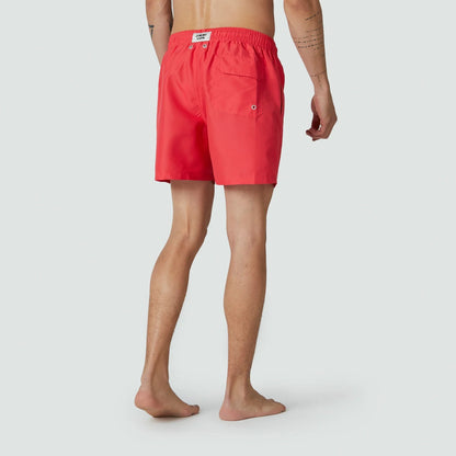Lion Essentials Swim Shorts - Nectarine Red