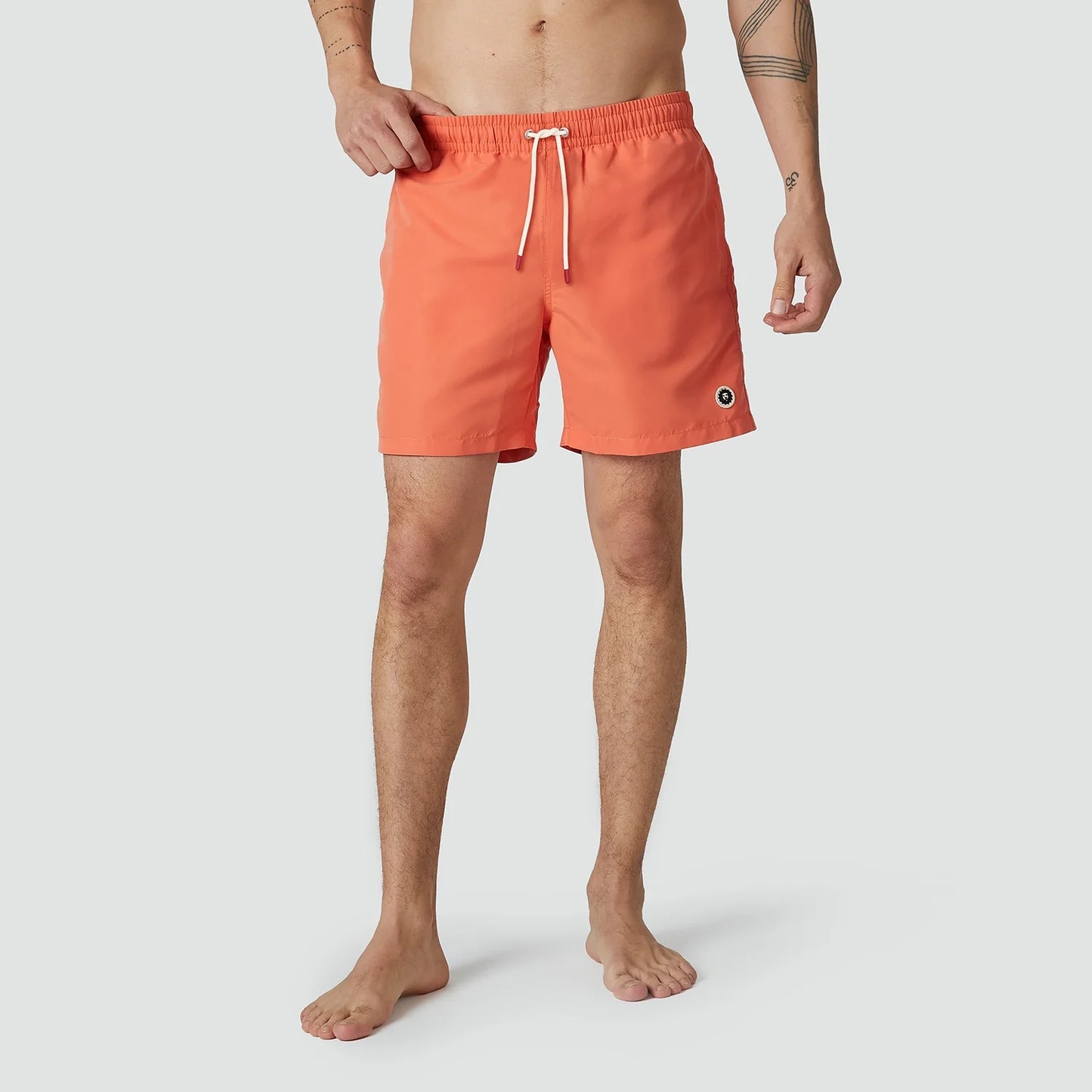 Lion Essentials Swim Shorts - Tiger Orange