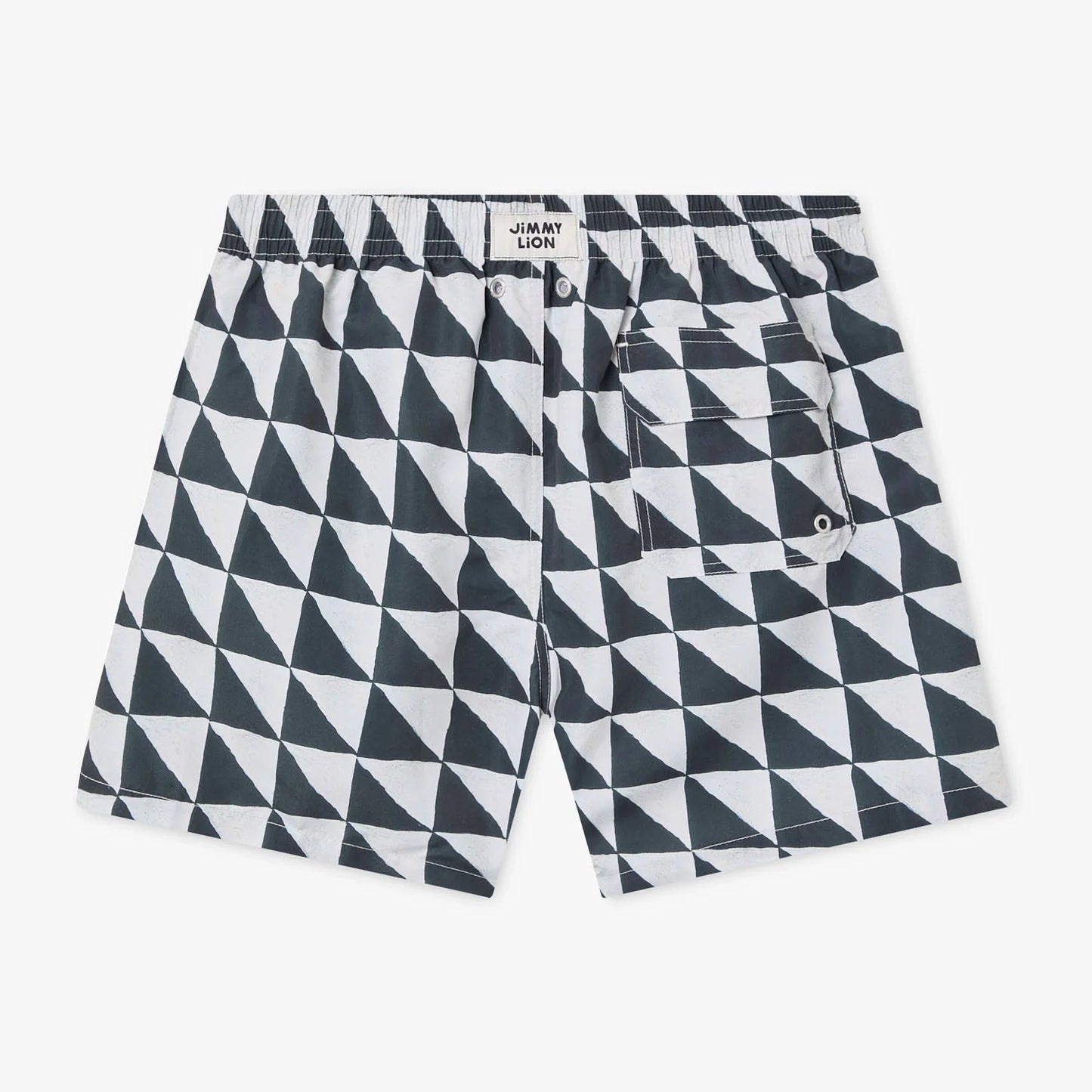 Mosaic Swim Shorts - Black