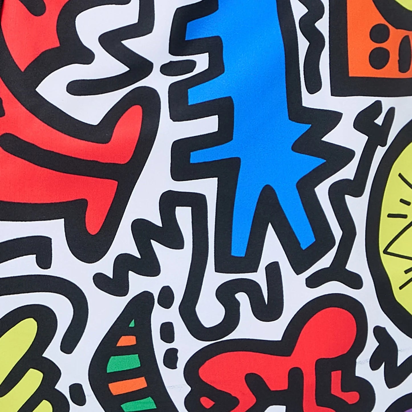 Keith Haring Pop Shop Tokyo Swim Shorts - White