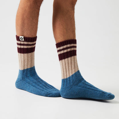 Premium Winter Rec - Beige Dark Red (1)