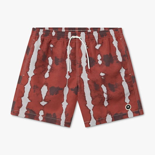 Delta Swim Shorts - Sunset Red