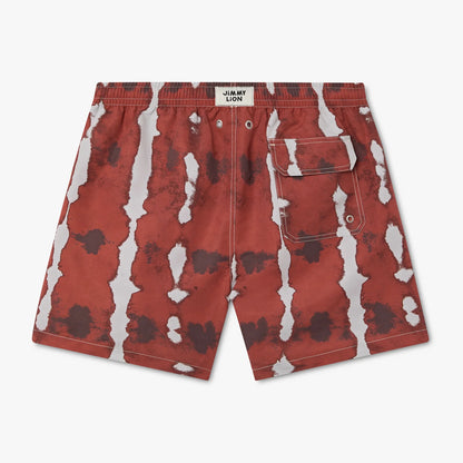 Delta Swim Shorts - Sunset Red
