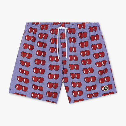 Roy Lichtenstein Two Apples Swim Shorts - Blue