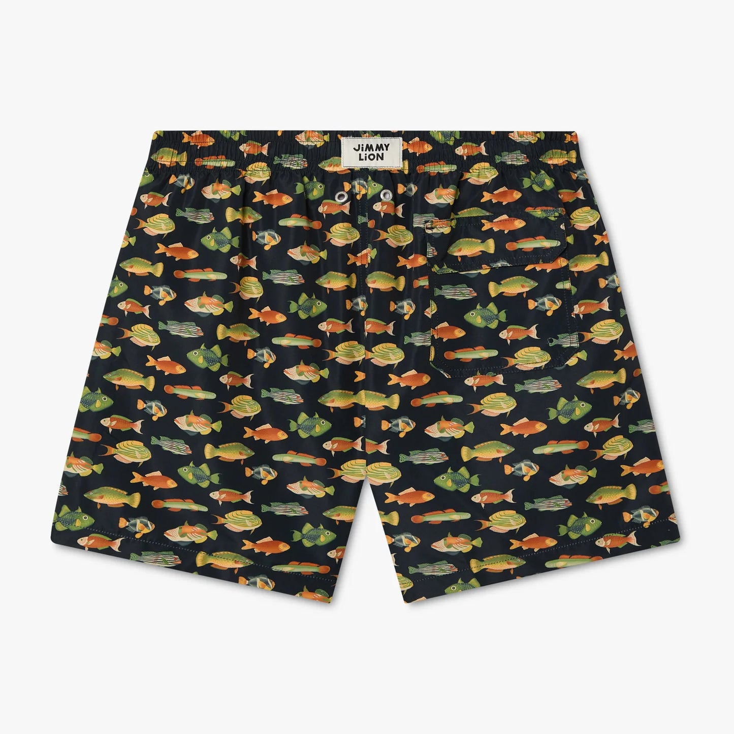 Gone Fishing Swim Shorts - Dark Blue