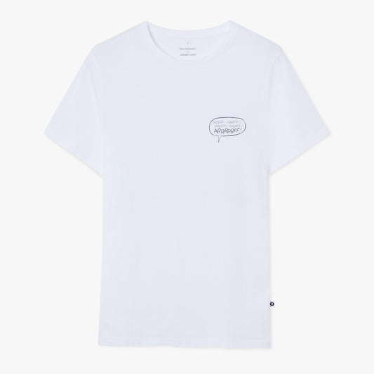 Roy Lichtenstein Arrrrrff Dog Tee - White