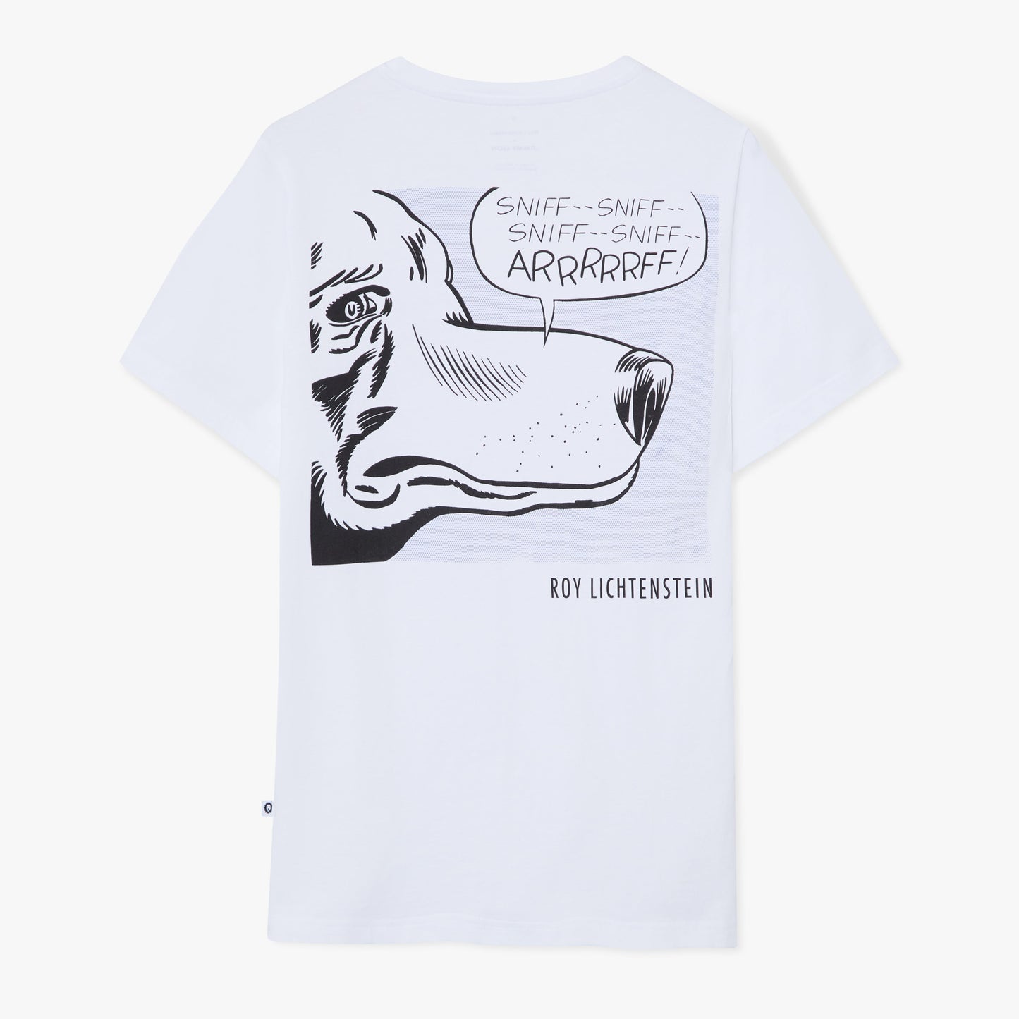 Roy Lichtenstein Arrrrrff Dog Tee - White