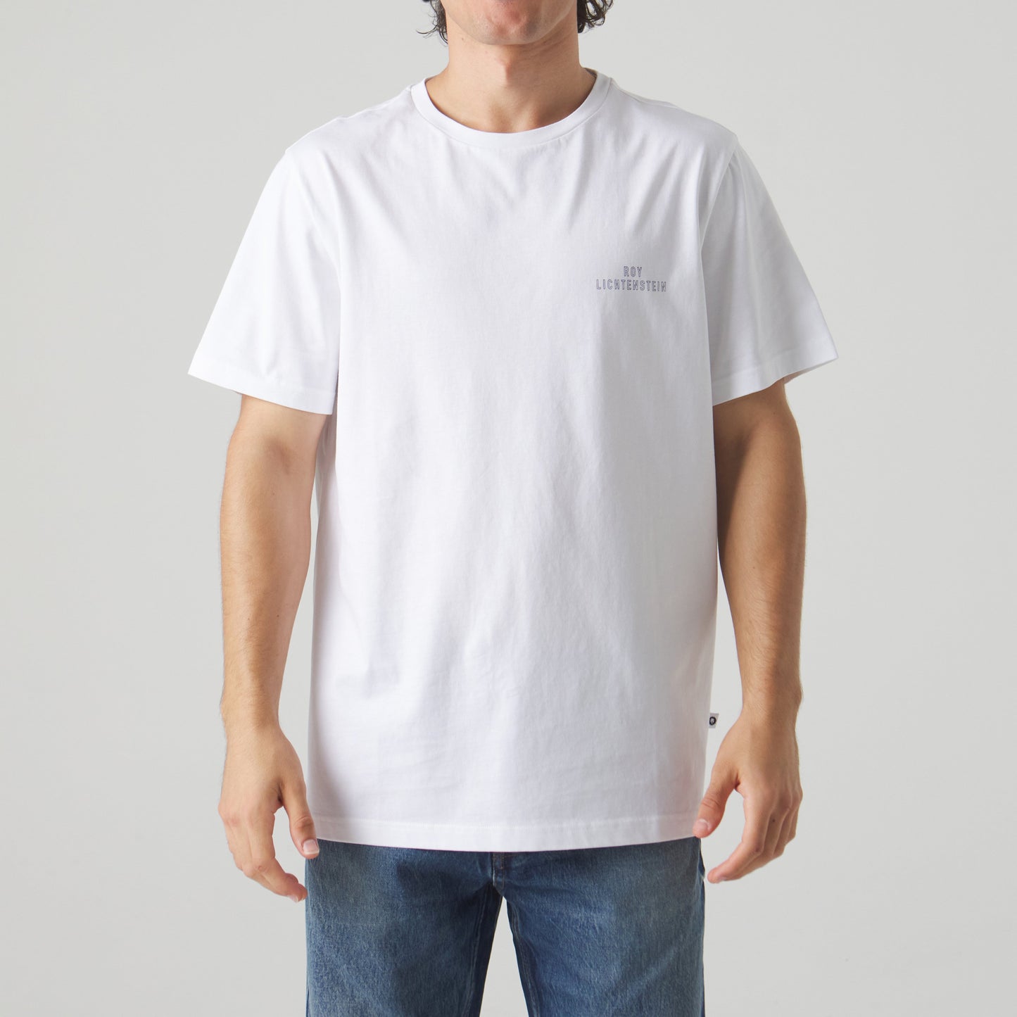 Roy Lichtenstein Girl In Bath Tee - White