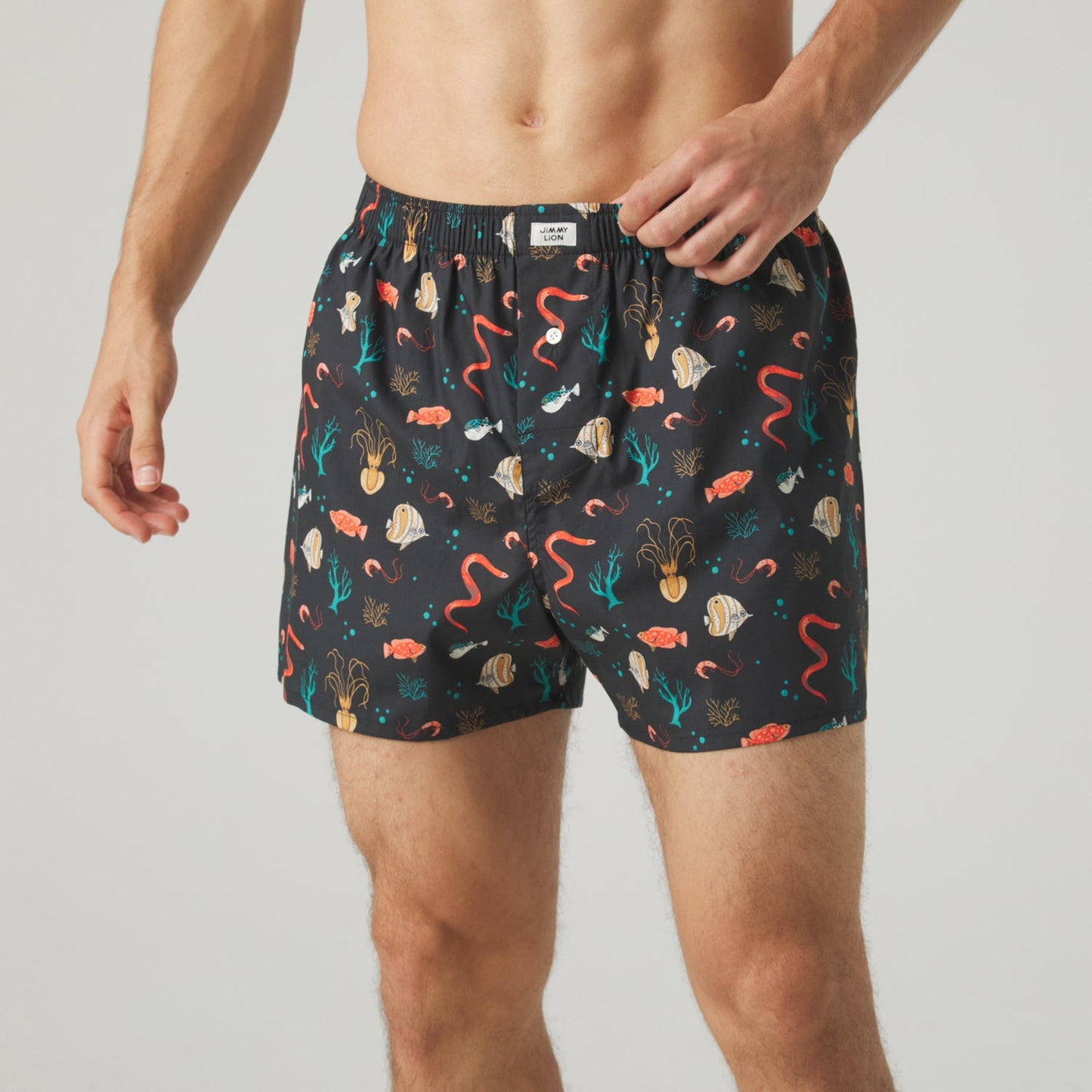 Tide Glow Boxer Shorts - Black