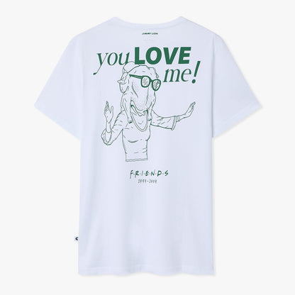 Friends You Love Me Tee - White